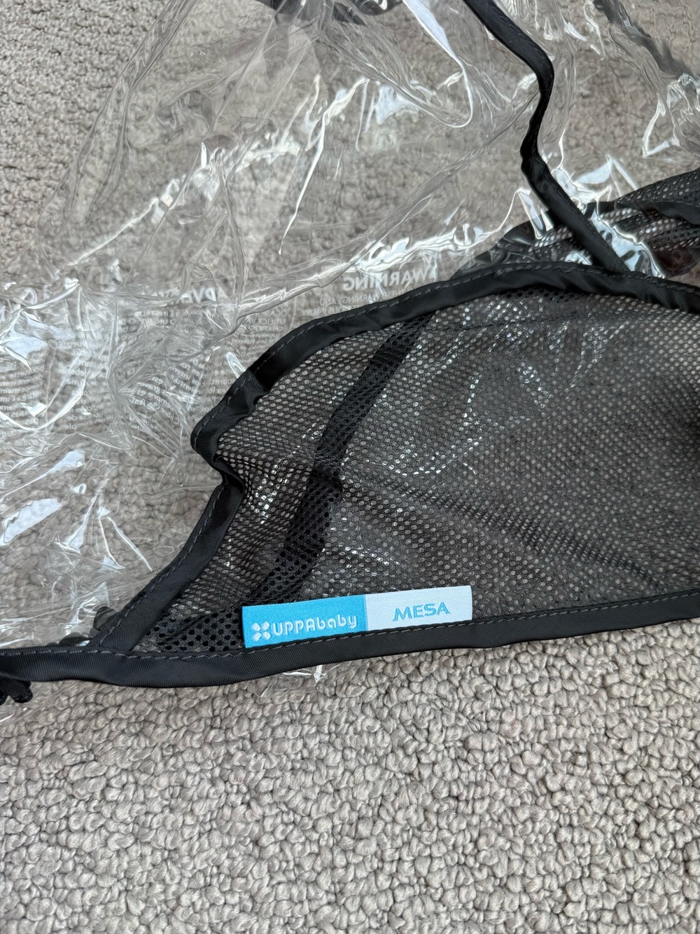 UPPAbaby Mesa Black Mesh Travel Cover